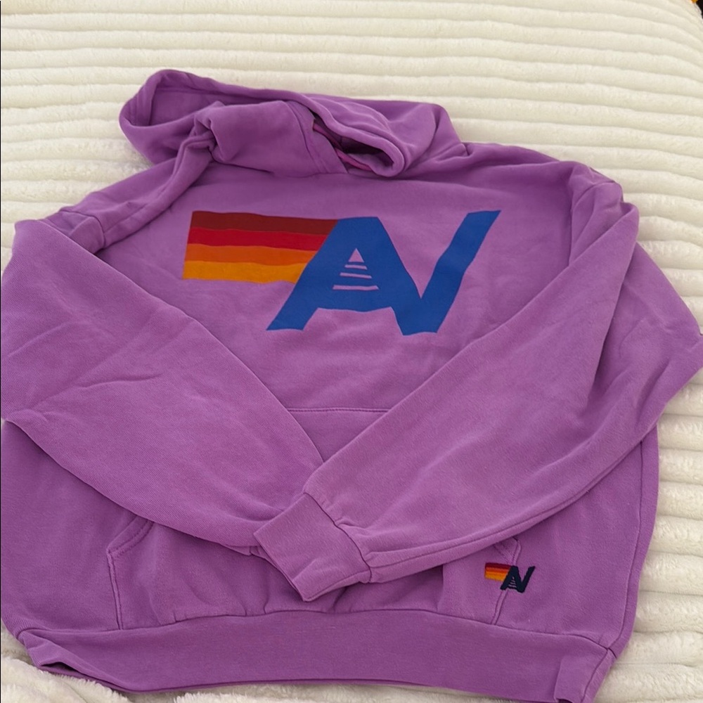 Aviator Nation Relaxed Logo Pullover Hoodie